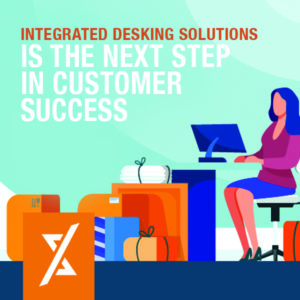 integrated desking platform